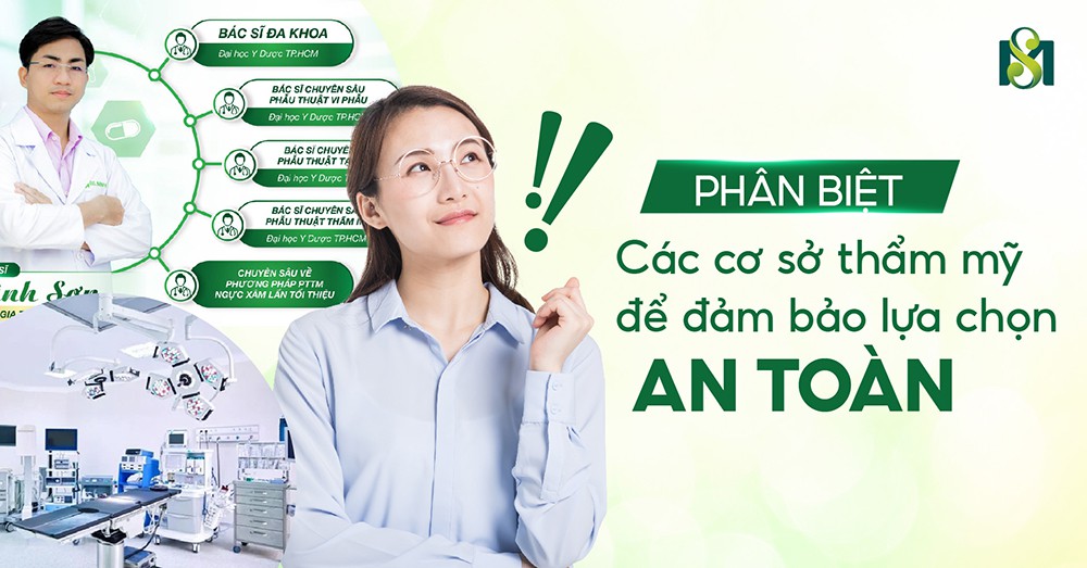 Phân biệt các cơ sở thẩm mỹ để đảm bảo lựa chọn an toàn